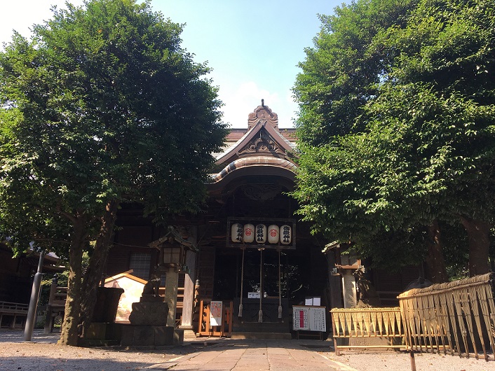 御嶽神社境内